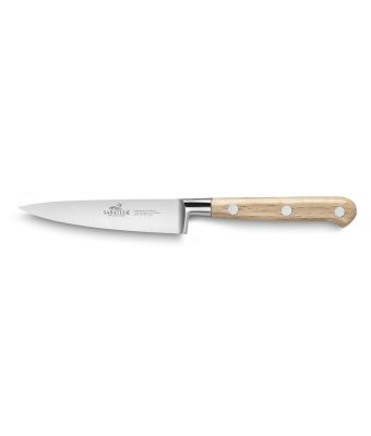 Lion Sabatier® Ideal Broceliande 10cm Paring Knife (Ashwood Handle with Stainless Steel Rivets)