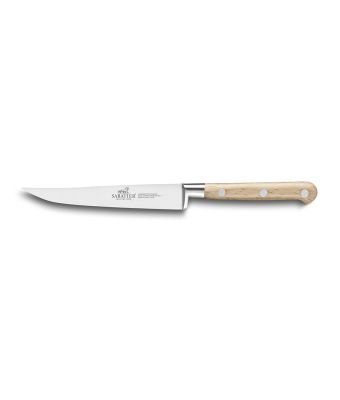 Lion Sabatier® Ideal Broceliande 13cm Steak Knife (Ashwood Handle with Stainless Steel Rivets)