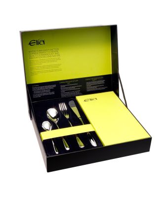 Elia Liana 24 Piece Set Cutlery Set Chroma Green with Gift Box