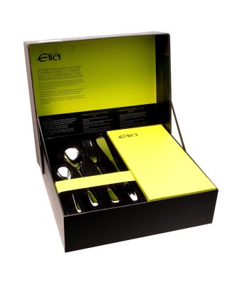 Elia Liana  44 Piece Set Cutlery Set Chroma Green with Gift Box
