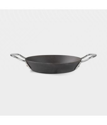 Samuel Groves 20cm Seasoned Carbon Steel Double Handle Paella Pan