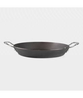 Samuel Groves 30cm Seasoned Carbon Steel Double Handle Paella Pan