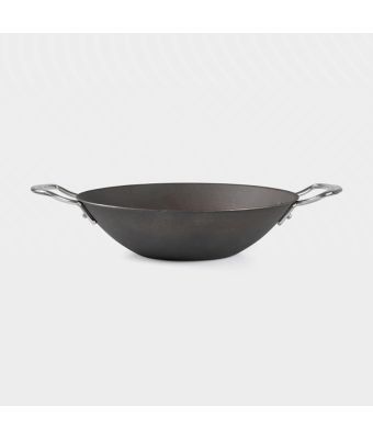 Samuel Groves 26cm Seasoned Carbon Steel Balti Dish