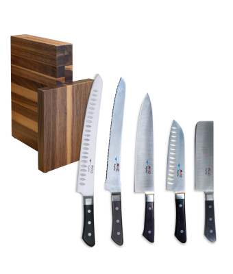 Mac Pro Mighty 6 Piece Magnetic Knife Block Set (MAC4BNDL)