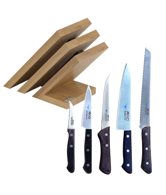 Mac Chef Series 6 Piece Magnetic Knife Block Set (MAC7BNDL)