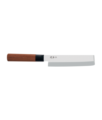Kai Seki Magoroko Red Wood 16.5cm Nakiri Knife (KAI-MGR-0165N)