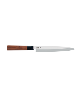 Kai Seki Magoroko Red Wood 21cm Yanagiba Knife (KAI-MGR-0210Y)