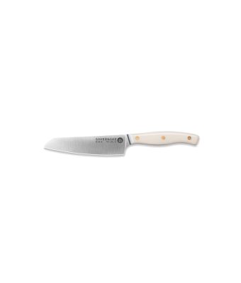 Savernake DNA NC12 12cm Utility Knife - Ivory & Anthracite with Traditional Handle
