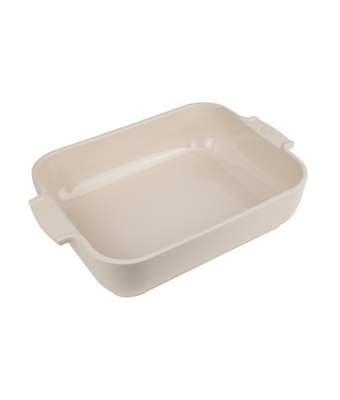 Peugeot Appolia Rectangular Bakers Dish 32cm Ecru (P60046)