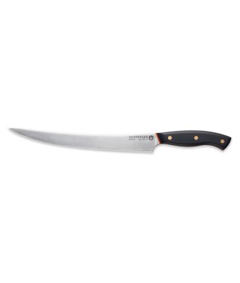 Savernake DNA PC26 26cm Carving Knife - Anthracite & Orange with Traditional Handle