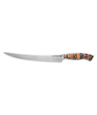 Savernake DNA PC26 26cm Carving Knife - Anthracite, Arctic & Orange with Marble Handle