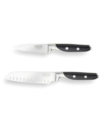 Sabatier Professional SAB116 Series 2 Piece Kitchen Knife Set - Santoku & Paring Knife (SAB116BS2)