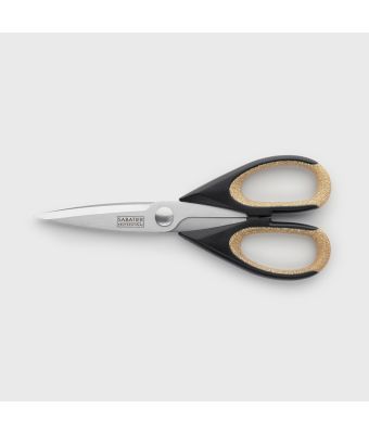 Sabatier Professional Soft Grip Kitchen Scissor 22cm Cork Effect (SABPRSC06)