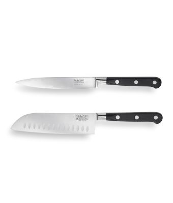 Sabatier Professional 2 Piece Knife Set - Santoku & Utility Knife (SABST2013)