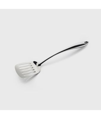 Sabatier Professional Mirror Polished Stainless Steel Slotted Turner (SABYJ55)