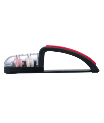 MinoSharp SH440/BR - Black &amp; Red Shinkansen Ceramic Sharpener