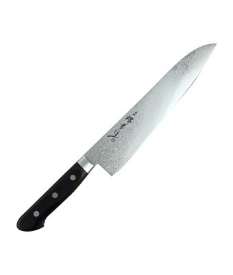 Sakai Takayuki 45-Layer Damascus Mirrored Japanese 210mm Santoku Knife