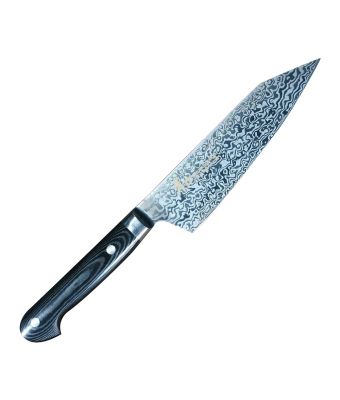 Sakai Takayuki VG10-VG2 Coreless Damascus Japanese 160mm Kengata-Santoku Knife