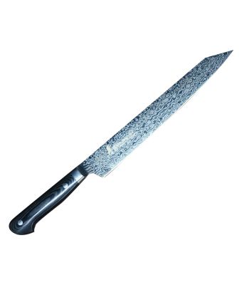 Sakai Takayuki VG10-VG2 Coreless Damascus Japanese 270mm Kengata-Sujihiki Knife