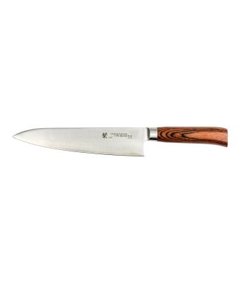 Tamahagane San Tsubame Wood 21cm Chef's Knife (SN-1105)