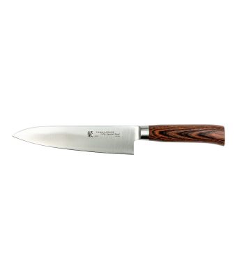 Tamahagane San Tsubame Wood 18cm Chef's Knife (SN-1106)