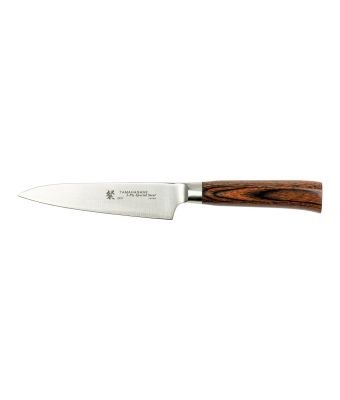 Tamahagane San Tsubame Wood 12cm Paring Knife (SN-1108)