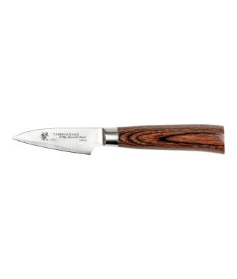 Tamahagane San Tsubame Wood 7cm Paring Knife (SN-1125)