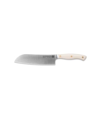 Savernake DNA SN17 17cm Santoku Knife - Ivory & Anthracite with Traditional Handle