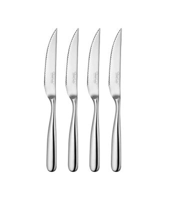 Robert Welch Stanton Bright Steak Knife Set of 4 (STABR1012V/4)