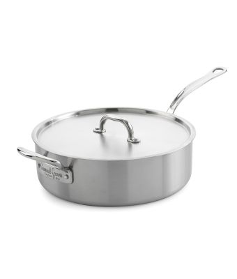 Samuel Groves Classic 26cm Stainless Steel Triply Saute Pan with Lid