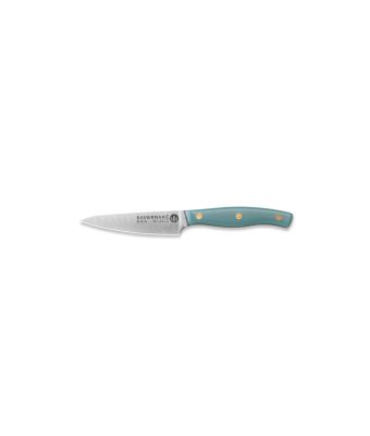 Savernake DNA SY11 11cm Large Paring Knife - Atlantic & Anthracite with Traditional Handle