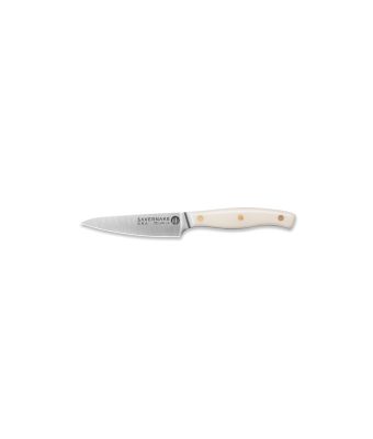 Savernake DNA SY11 11cm Large Paring Knife - Ivory & Anthracite with Traditional Handle