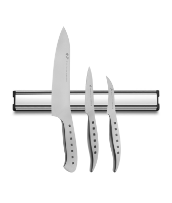 Tojiro 3 Piece Magnetic Rack Set (Chef's, Paring & Peeling Knife)