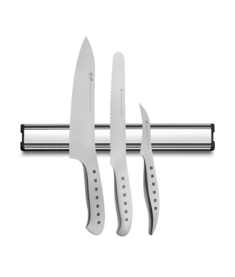 Tojiro 3 Piece Magnetic Rack Set (Chef's, Bread & Utility Knife)