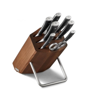 Wusthof Classic Ikon 9 Piece Knife Block - Beech (WT1090370806)