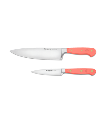 Wusthof Classic Colour Coral Peach 2 Piece Knife Set (WT1311760203)