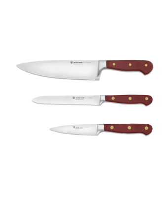 Wusthof Classic Colour Tasty Sumac 3 Piece Knife Set (WT1311760305)