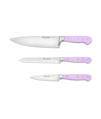 Wusthof Classic Colour Purple Yam 3 Piece Knife Set (WT1311760307)